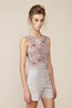 19. Bloom Tank - Stone . Vassar Short - Silver