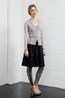 004. Coco Mesh Jacket - Stone . Victoria Skirt - Twilight.