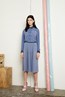 Wyatt Shirt - Cornflower . Float Skirt - Cornflower.