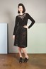Iris Crew - Black. Arch Skirt - Black.