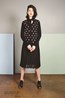 Bond Cardigan  - Black. Arcade Shirt - Black . Sunray Skirt - Black.