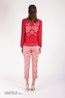 Thorn Bomber - Red . Manderley Trouser - Cherry.