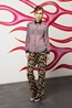 Viper Shirt - Mauve. Volt Pant - Tulip Print.
