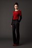 12. Jupiter Jumper - Red . Tabby Trouser - Charcoal