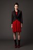 13. Stella Jacket - Charcoal . Astro Dress - Red
