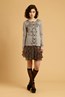 10. Bamboo Cardigan - Stone . Suzy Skirt - Floral.