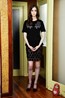 MERSEY T - BLACK. DULCIE SKIRT - BLACK.