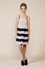 06. Hampton Dress - Silver + Navy