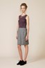 15. Bloom Tank - Mauve . Left Bank Skirt - Graphite