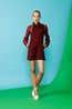 Point Playsuit - Sangria. Liberty Shirt - Sangria